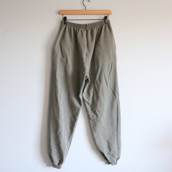 Northern Reflections Women's Green Sz Lrg Relaxed Elastic Fleece Sweatpants - Picture 2 of 12